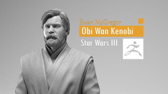 Ewan McGregor - Obi Wan Kenobi - Star Wars Revenge of the Sith