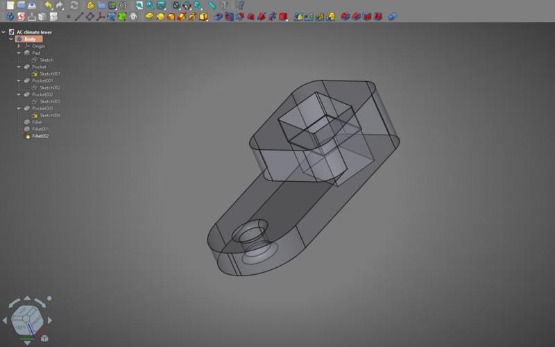 DC5 Blend Door Connector