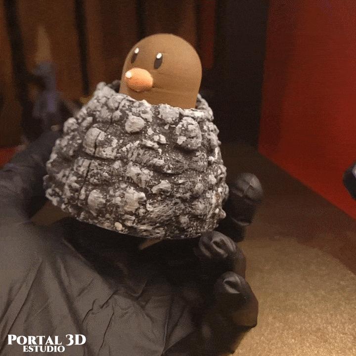 The hidden body of Diglett /3MF