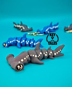 The Hammerhead (flexi keychain - magnet & mini!)