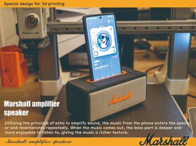 Marshall amplifier speaker