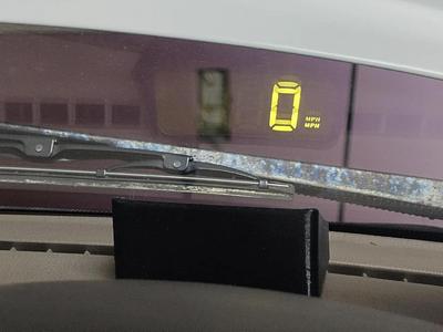Cover for GPS Heads Up Display   