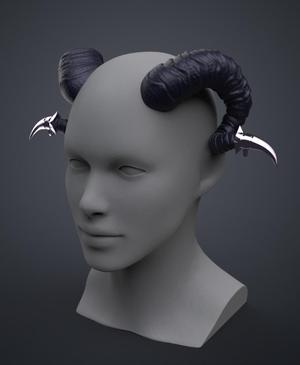 Jester Lavorre's Horns - Critical Role