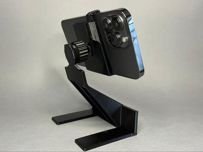 Phone stand on ball joint (adjustable)