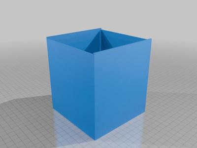 Lego Brick Upright Tissue Box WITH Base