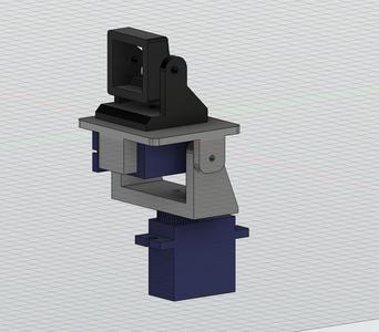 Gimbal vertical/horizontal SG90 - Walksnail CAM