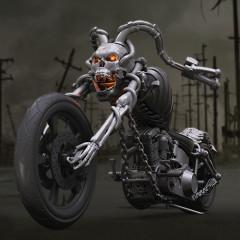 Devil Chopper 3D Printing Model | Assembly
