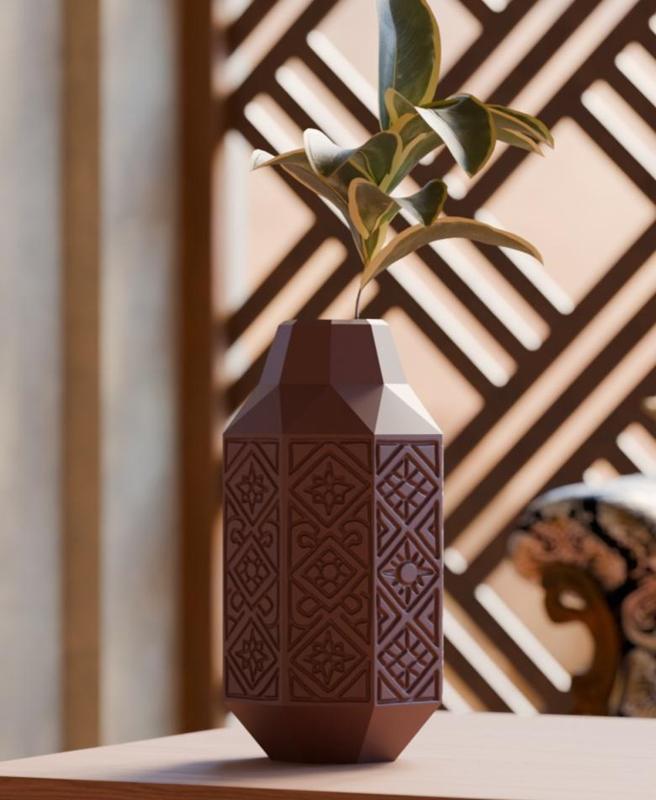 Sahara Vase - Moroccan Decor with Intricate Patterns