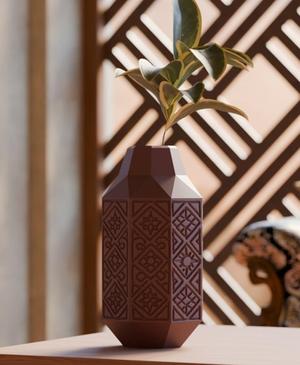 Sahara Vase - Moroccan Decor with Intricate Patterns