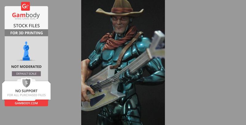 Bluegrass from Silverhawks by CG Pyro 3d printing