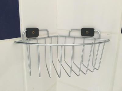 fixation shower basket - fixation panier douche
