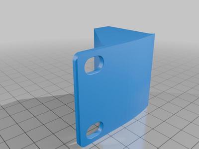 10" Rack Wall Mount Power Strip Bracket