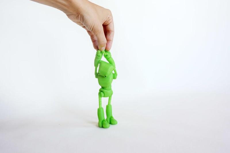 Ankly Robot - 3d Printed Assembled 