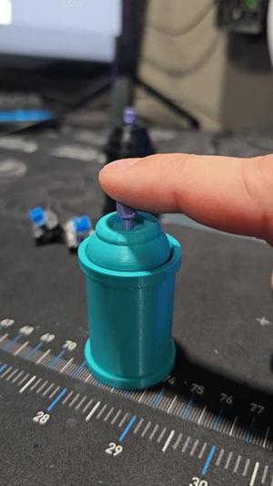 JuanMakes Spray Can Clicker - Fidget