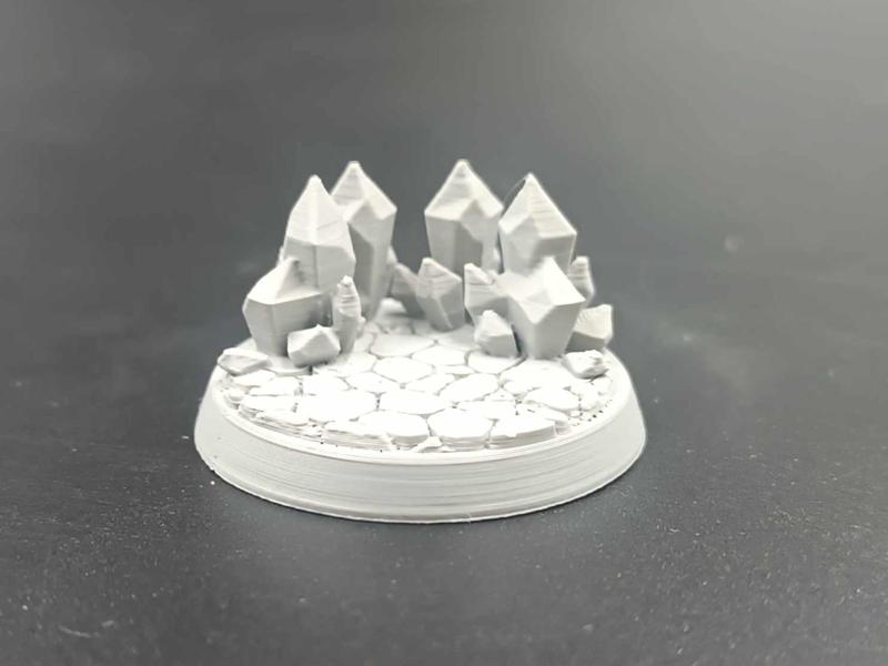 DnD Miniature Model Bases 32 mm RPG - Crystal Base