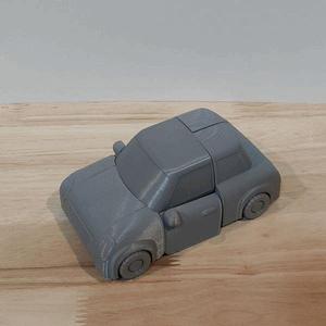 Transforming car robot