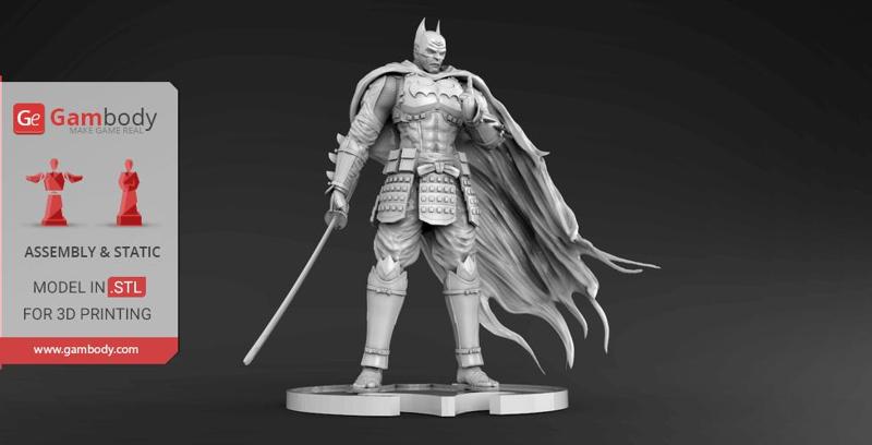 Batman Ninja 3D Printing Model | Assembly