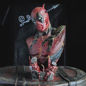 Deadpool Bust - Shattered & Exploded