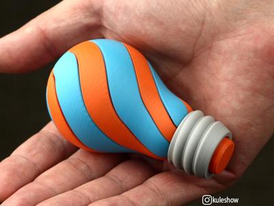 Spiral Light Bulb 💡