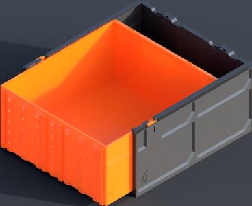GEN2 185-2W-1.5H Decor Drawer