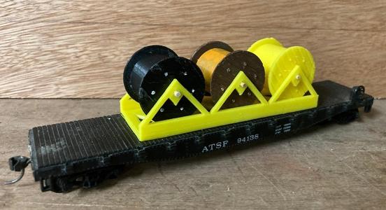 HO Cable reel Train load V2.1