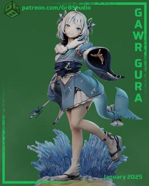 Gawr Gura - New Year Costume