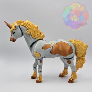 Unicorn - Flexi Articulated Magical Horse (print in place, no supports)