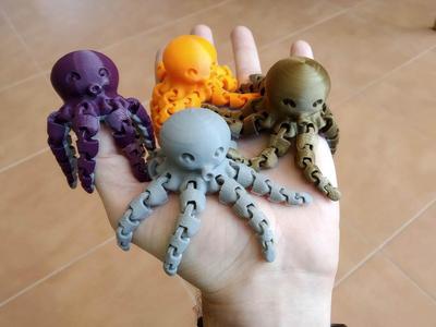 Cute Mini Octopus 