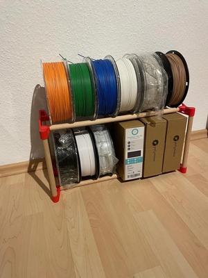Spool shelf - stackable and customizable!