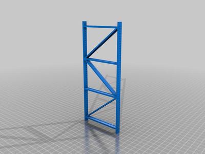 Pallet Rack Scale 1:14 / Palettenregal Maßstab 1:14