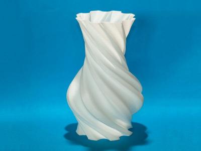 Torqued Round Vase 