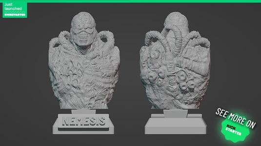 NEMESIS ULTRA-DETAILED SUPPORT-FREE BUST 3D MODEL