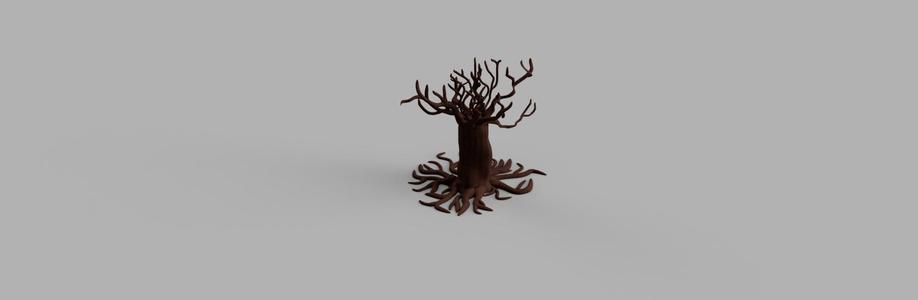 Arbol sin hojas