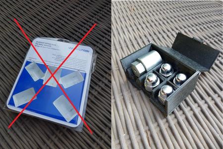 Hyundai Kona Wheel Locks or Nuts Storage Box [REMIX]