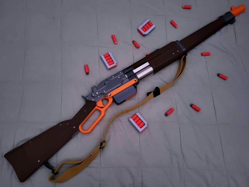 SLARP Lever Action Foam Dart Blaster