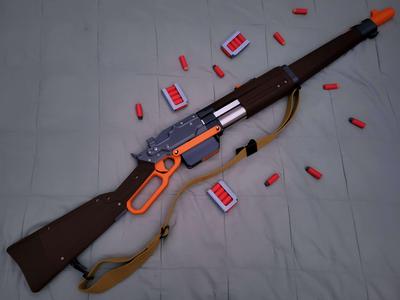 SLARP Lever Action Foam Dart Blaster