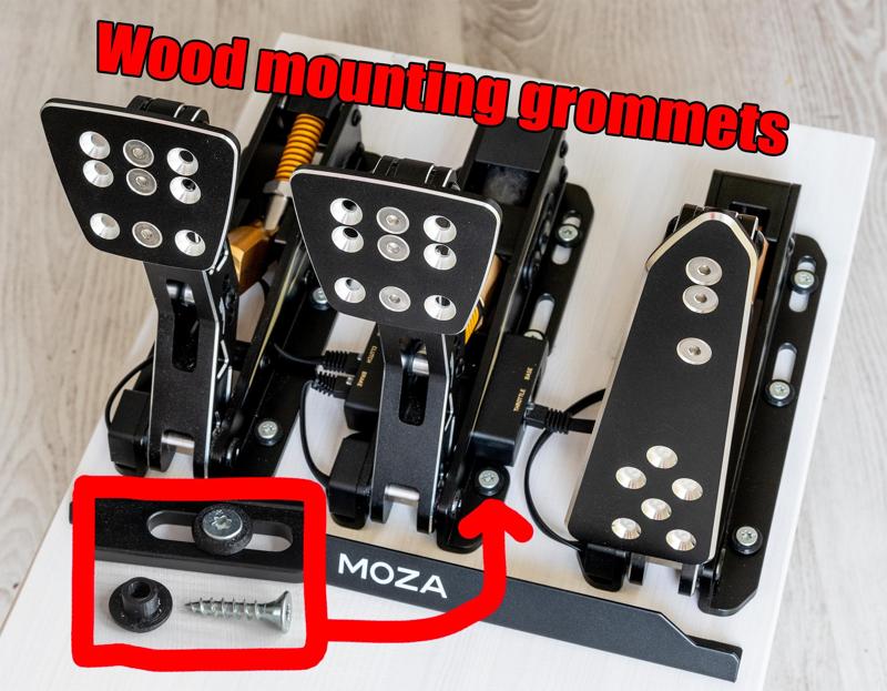 MOZA CRP Pedals mount grommet