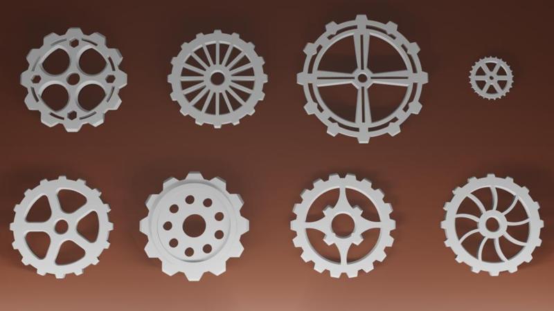 Steampunk Gear Collection (Remix)