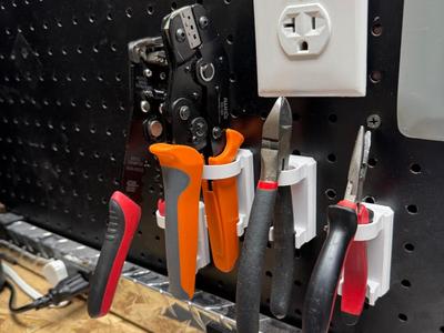 Pegboard Pliers Holder