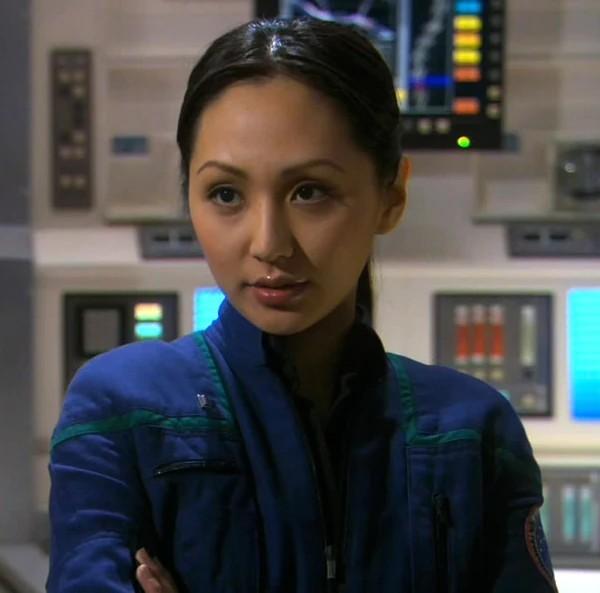 Hoshi Sato figure head- Star Trek Enterprise
