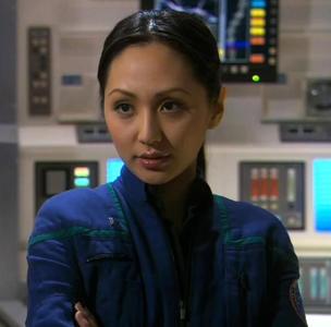Hoshi Sato figure head- Star Trek Enterprise