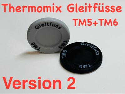 Thermomix Gleitfuss TM5/6 Sliding Board Glides V2