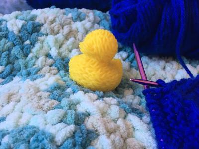 Knitted Rubber Ducky