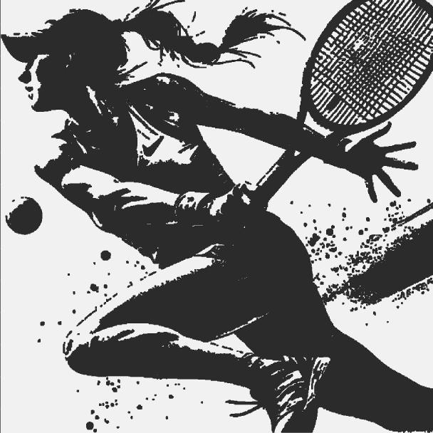 Tennis Sport Lamp/Deco With Easy Solution To Change Front !