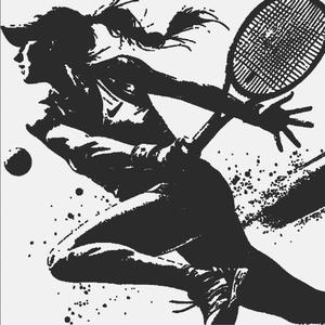 Tennis Sport Lamp/Deco With Easy Solution To Change Front !