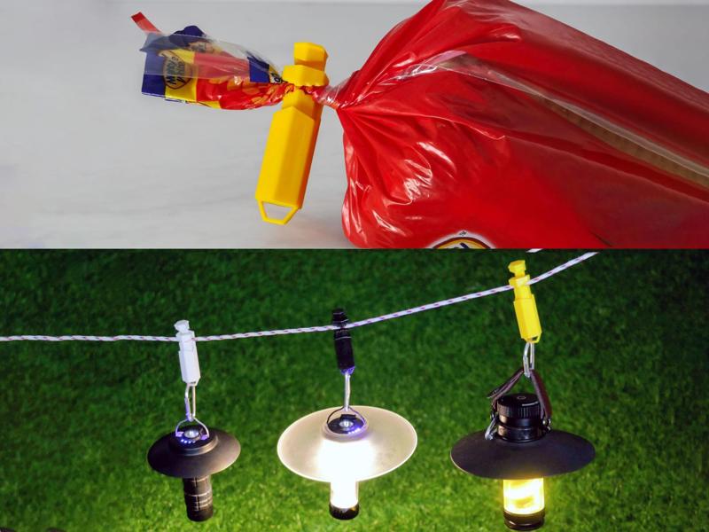 Bag Clip / Rope Clip With Spring Lock