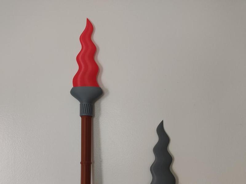 Eternal Flame Spear, Monster Hunting Weapon