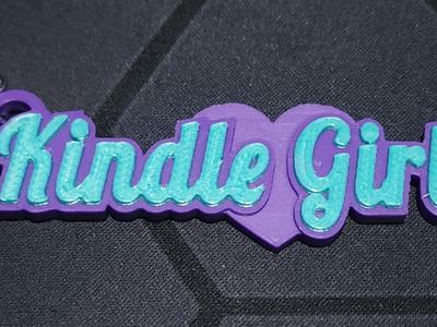 Kindle Girlie Name Tag