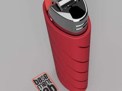 BIC Lighter Cover Studio 6 - Cover accendino BIC