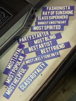 Class Award Trophy Plates
